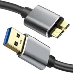 rts Portable External Hard Drives disk hdd USB 3.0 cable upto 5 Gbps data transfer Converter Cable Gold-Plated compatible with WD seagate Samsung Sony HP Toshiba Hitachi Transcend Sony Desktop Laptop